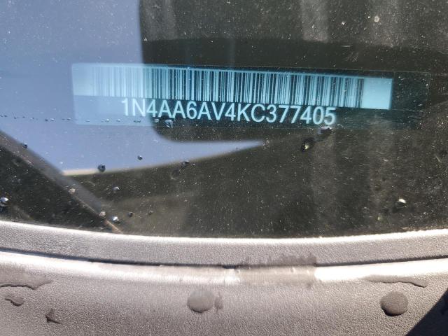 2019 NISSAN MAXIMA S 1N4AA6AV4KC377405