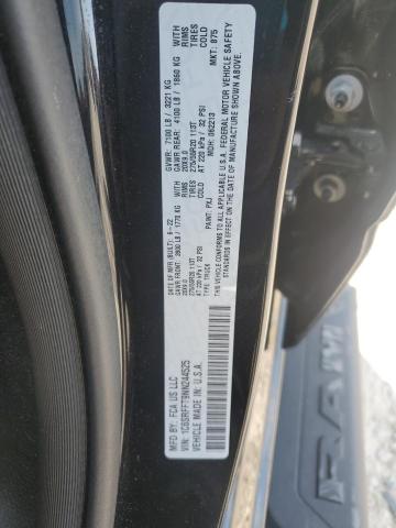 2022 RAM 1500 BIG H 1C6SRFFT9NN244525