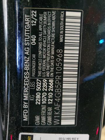 2023 MERCEDES-BENZ C 300 W1KAF4GB5PR105968