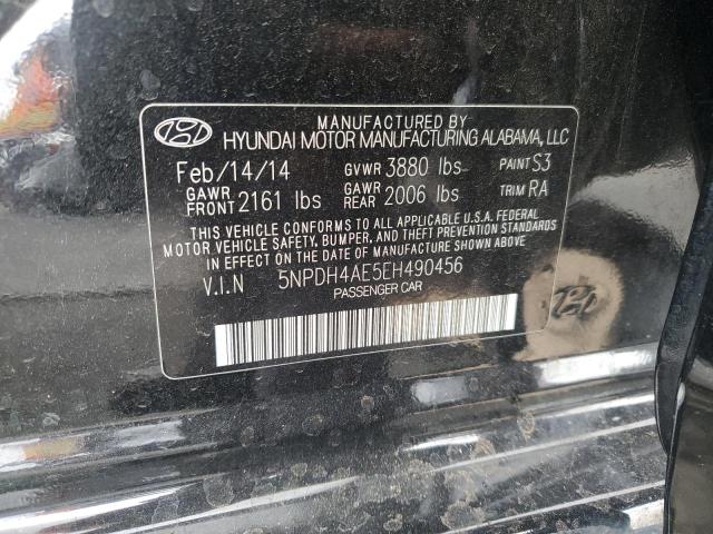 2014 HYUNDAI ELANTRA SE - 5NPDH4AE5EH490456