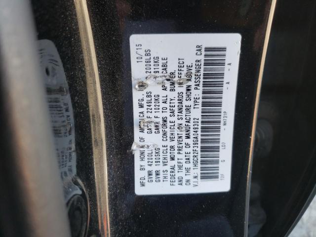 2016 HONDA ACCORD LX - 1HGCR2F39GA049302