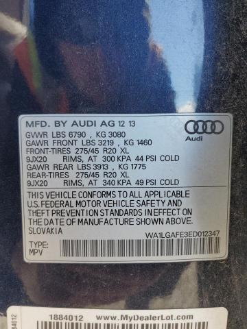 2014 AUDI Q7 PREMIUM #3265102919