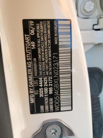 2020 MERCEDES-BENZ CLA 250 - WDD5J4GBXLN023171