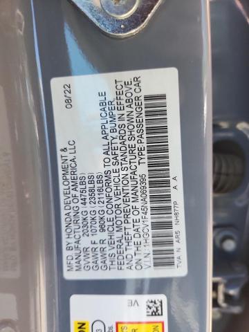 2022 HONDA ACCORD SPO - 1HGCV1F45NA069395