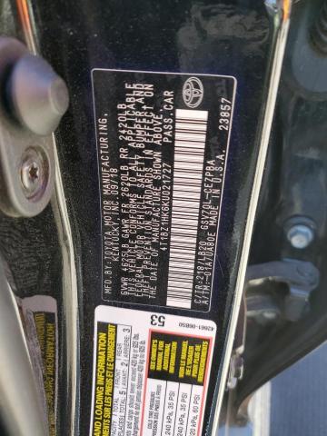 2019 TOYOTA CAMRY XSE 4T1BZ1HK6KU021727