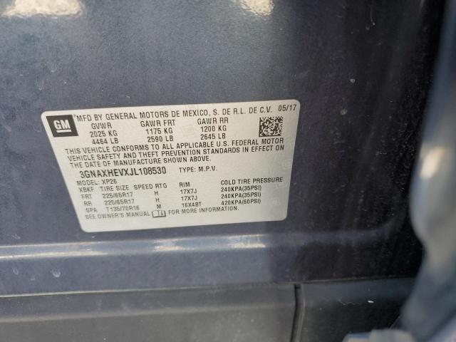 2018 CHEVROLET EQUINOX LS 3GNAXHEVXJL108530