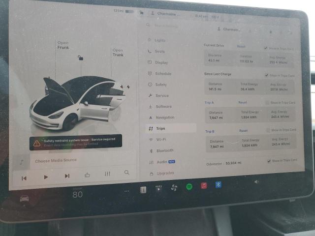 2023 TESLA MODEL 3 - 5YJ3E1EB3PF715767