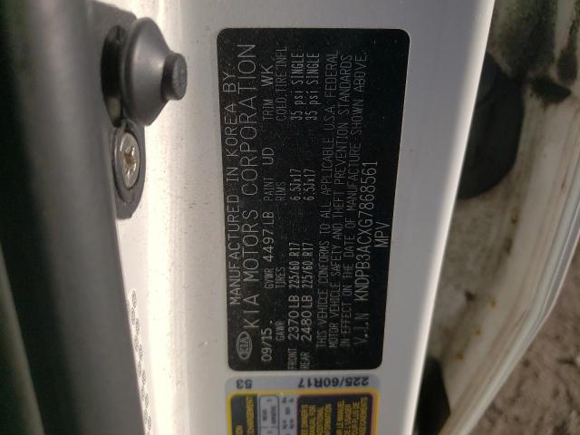 2016 KIA SPORTAGE L KNDPB3ACXG7868561