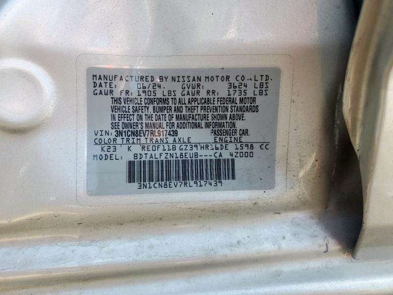 2024 NISSAN VERSA SV - 3N1CN8EV7RL917439