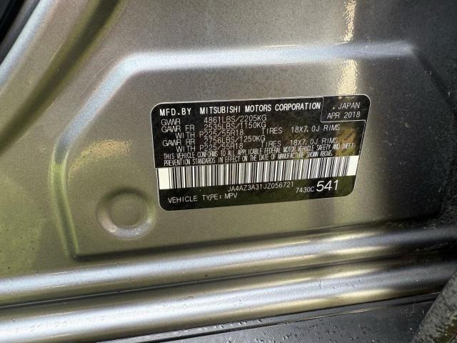 2018 MITSUBISHI OUTLANDER - JA4AZ3A31JZ056721