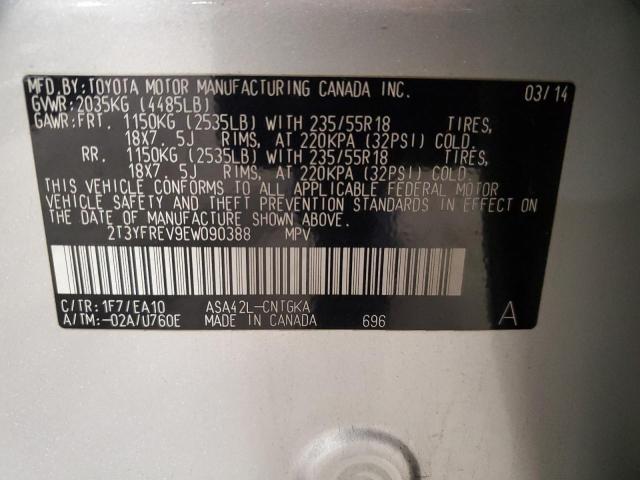 2014 TOYOTA RAV4 LIMIT - 2T3YFREV9EW090388