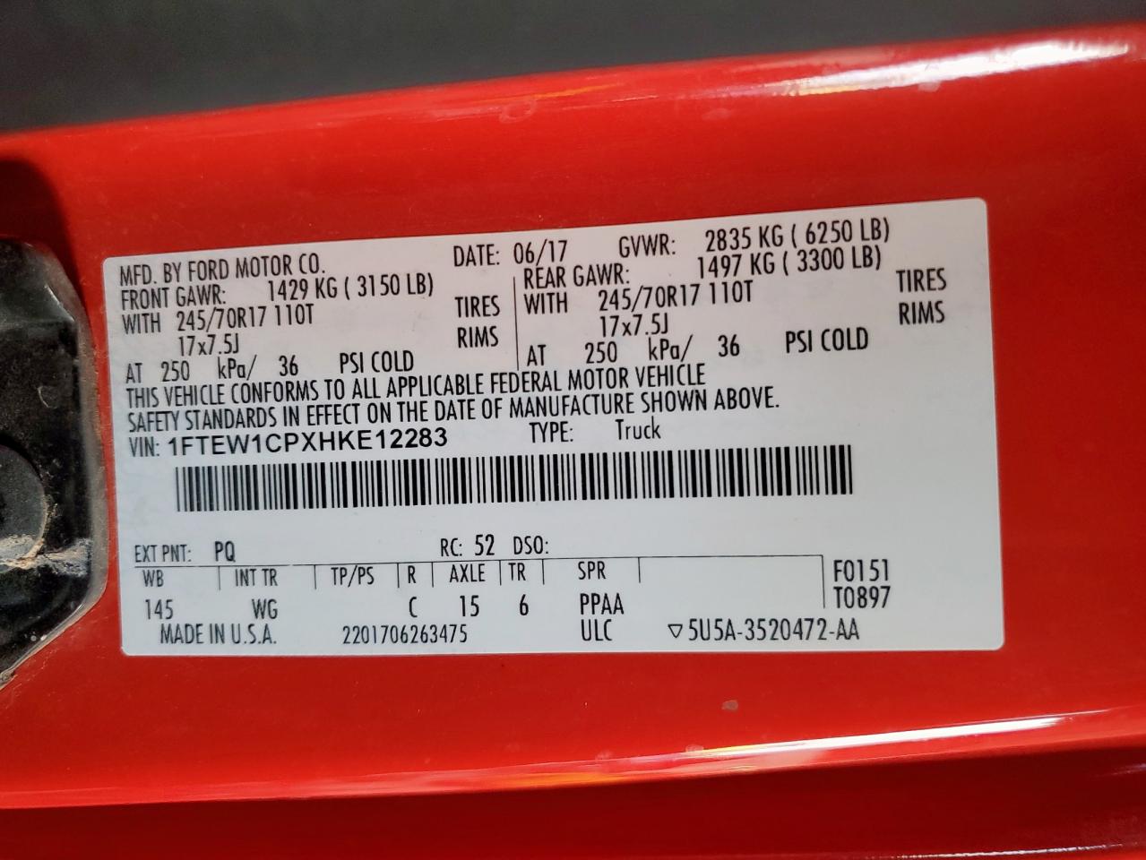 FORD F-150 SUPERCREW