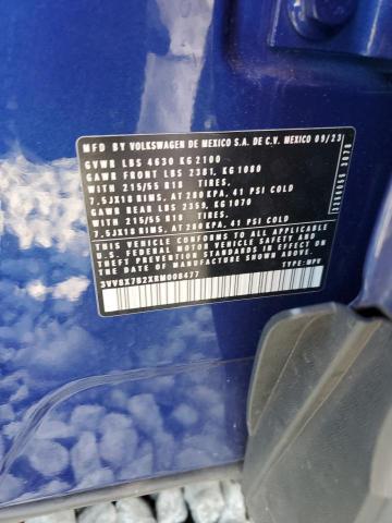 2024 VOLKSWAGEN TAOS S 3VV8X7B2XRM008477