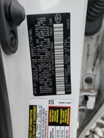 2022 TOYOTA CAMRY TRD 4T1KZ1AKXNU071660