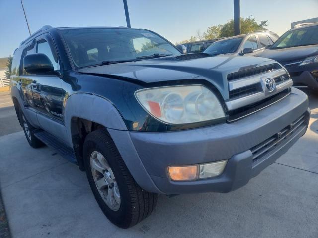 TOYOTA 4RUNNER SR5 2003 green 4dr spor gas JTEBT14R438000793 photo #1