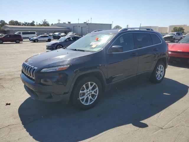 JEEP CHEROKEE L 2016 blue  gas 1C4PJMCB8GW252800 photo #1