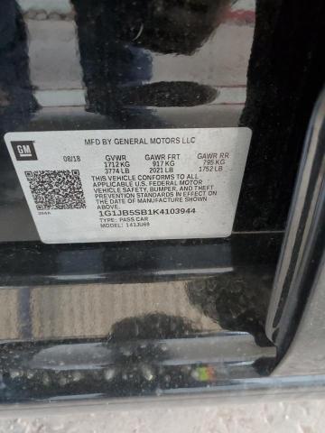 2019 CHEVROLET SONIC LS 1G1JB5SB1K4103944