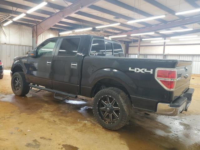 FORD F150 SUPER 2013 black crew pic flexible fuel 1FTFW1EF2DKD22399 photo #3