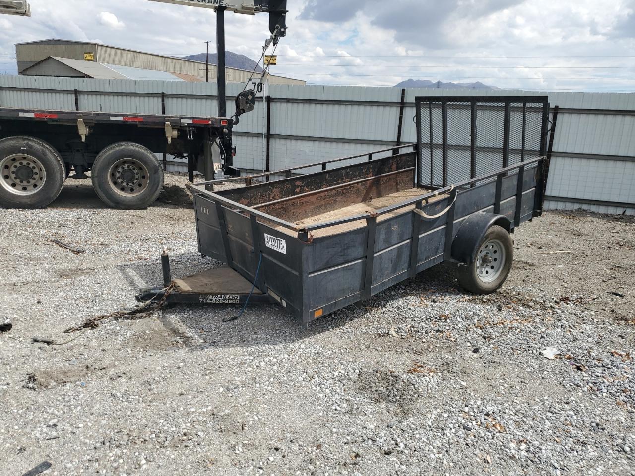 Lot #3264393454 2014 DAVI TRAILER