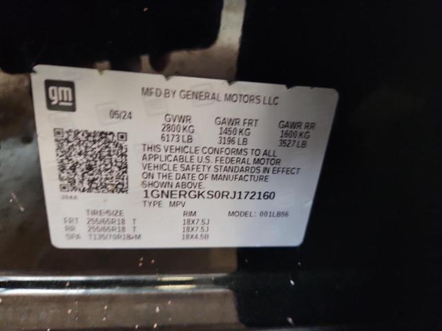 2024 CHEVROLET TRAVERSE L - 1GNERGKS0RJ172160