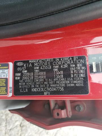 2017 KIA NIRO EX TO KNDCE3LC7H5047756