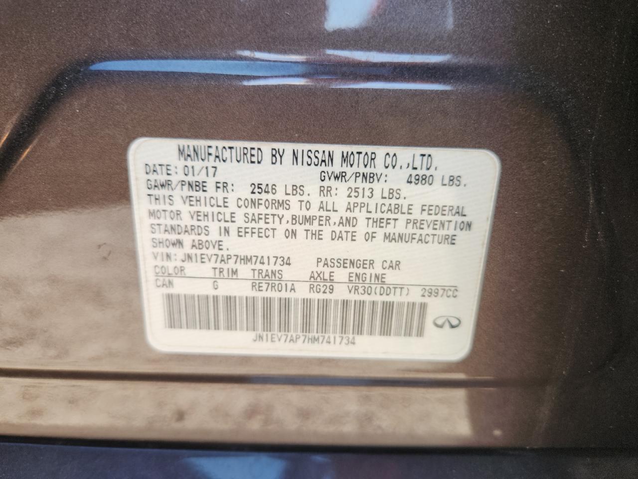 INFINITI Q50 PREMIUM