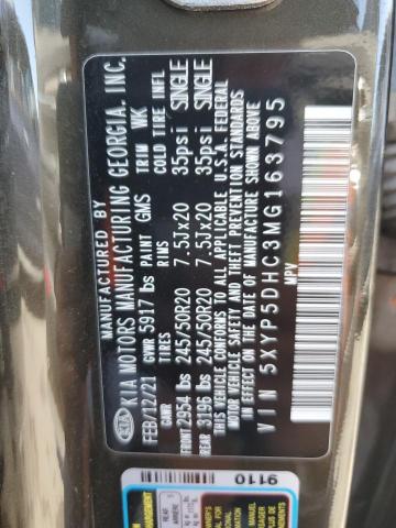 2021 KIA TELLURIDE 5XYP5DHC3MG163795