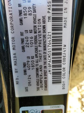 2025 MAZDA 3 PREFERRE JM1BPACM5S1764321