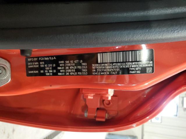 2016 FIAT 500X POP ZFBCFXAT8GP476191