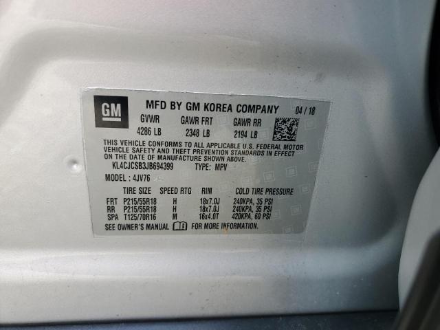2018 BUICK ENCORE ESS KL4CJCSB3JB694399