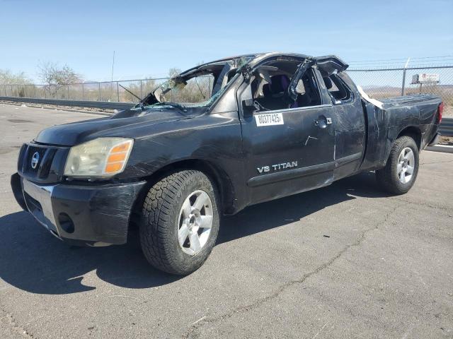 NISSAN TITAN XE 2006 black  gas 1N6AA06A06N511573 photo #1
