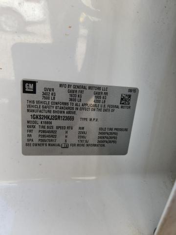 2016 GMC YUKON XL DENALI 1GKS2HKJ2GR123669