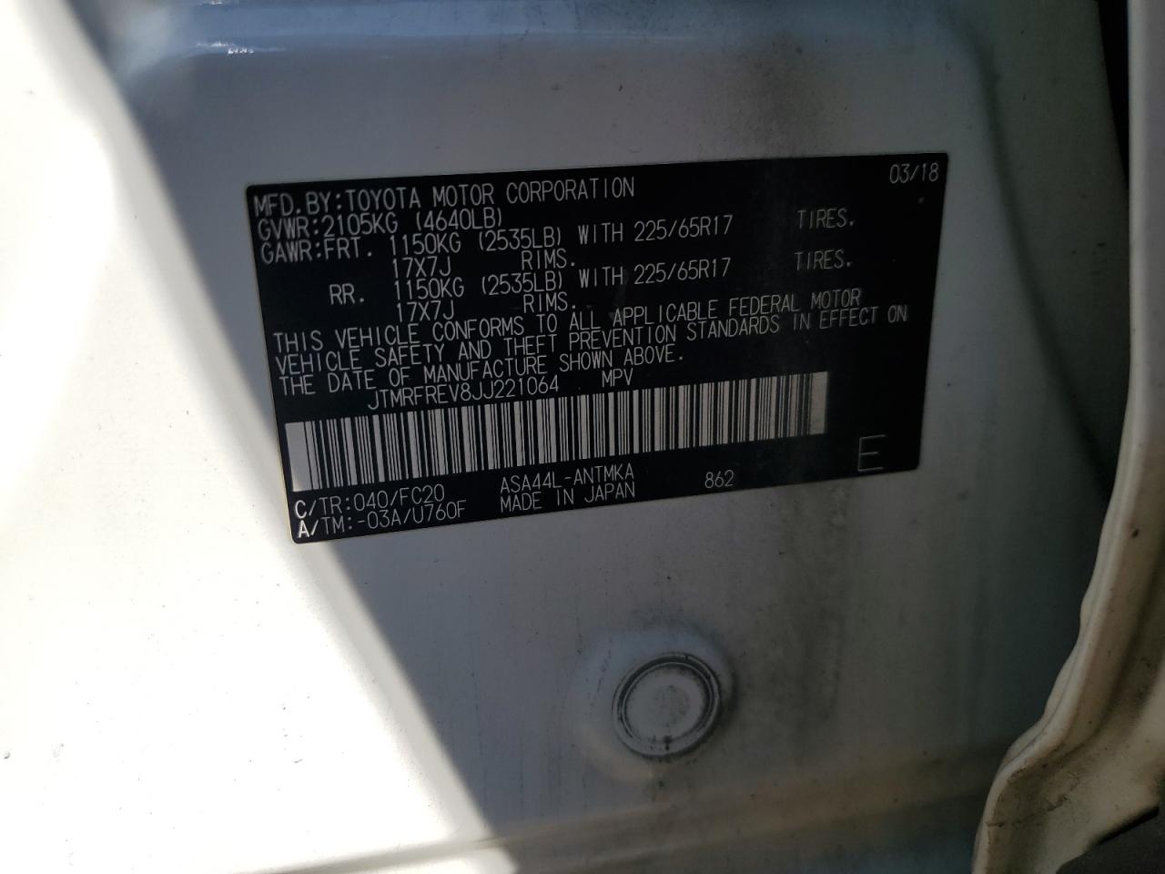 TOYOTA RAV4 ADVENTURE