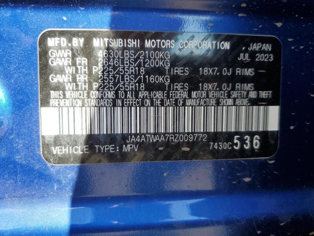 2024 MITSUBISHI ECLIPSE CR JA4ATWAA7RZ009772