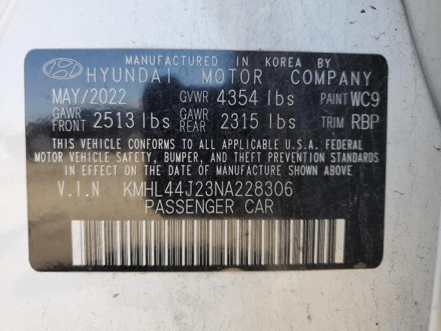 2022 HYUNDAI SONATA SEL PLUS KMHL44J23NA228306
