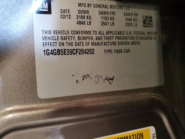 2012 BUICK LACROSSE C - 1G4GB5E39CF284282