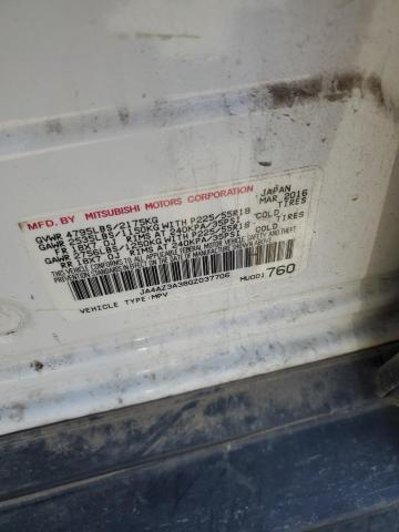 2016 MITSUBISHI OUTLANDER JA4AZ3A38GZ037706
