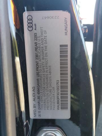 2016 AUDI A3 PREMIUM WAUB8GFF3G1002753