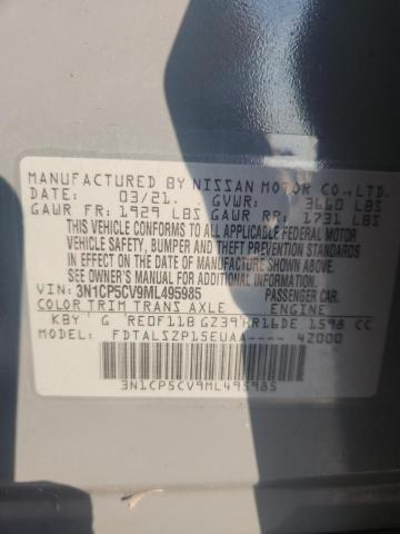 2021 NISSAN KICKS SV 3N1CP5CV9ML495985