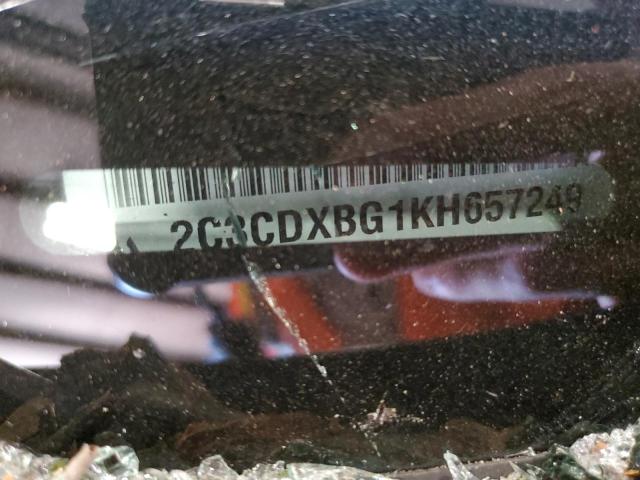 2019 DODGE CHARGER SX 2C3CDXBG1KH657249