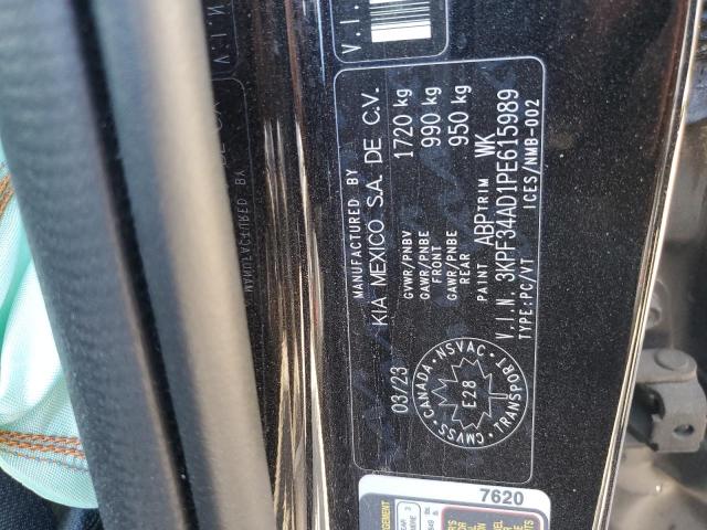 2023 KIA FORTE EX 3KPF34AD1PE615989