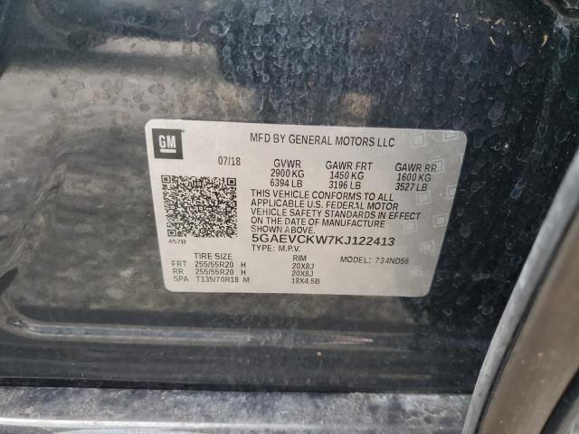 2019 BUICK ENCLAVE AV 5GAEVCKW7KJ122413