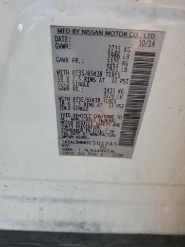 2015 INFINITI QX60 5N1AL0MM6FC501745