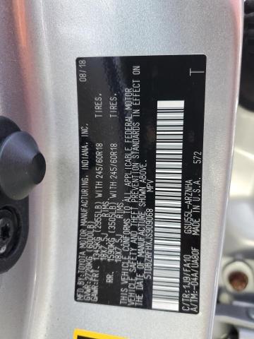 2018 TOYOTA HIGHLANDER 5TDBZRFHXJS909068