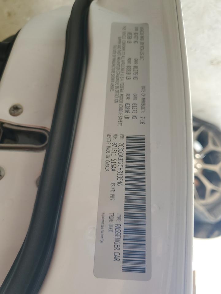 Lot #3311512281 2016 CHRYSLER 300 S