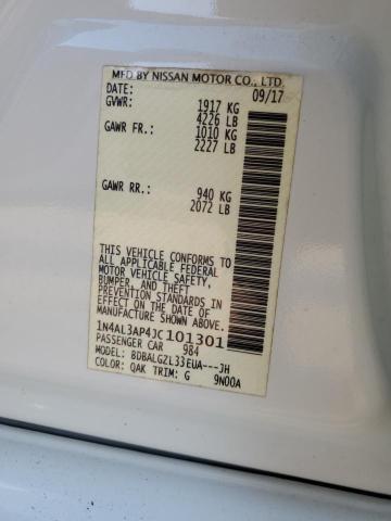 2018 NISSAN ALTIMA 2.5 1N4AL3AP4JC101301