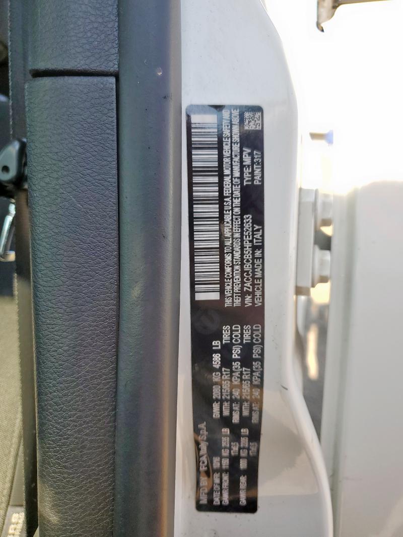 2017 JEEP RENEGADE TRAILHAWK ZACCJBCB5HPE52633