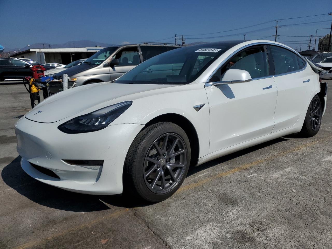 Lot #3285964565 2020 TESLA MODEL 3