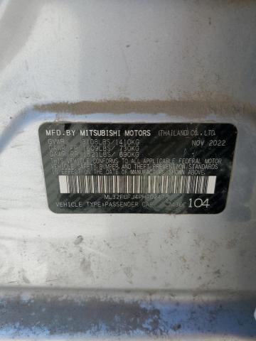 2023 MITSUBISHI MIRAGE G4 ES ML32FUFJ4PHF02476