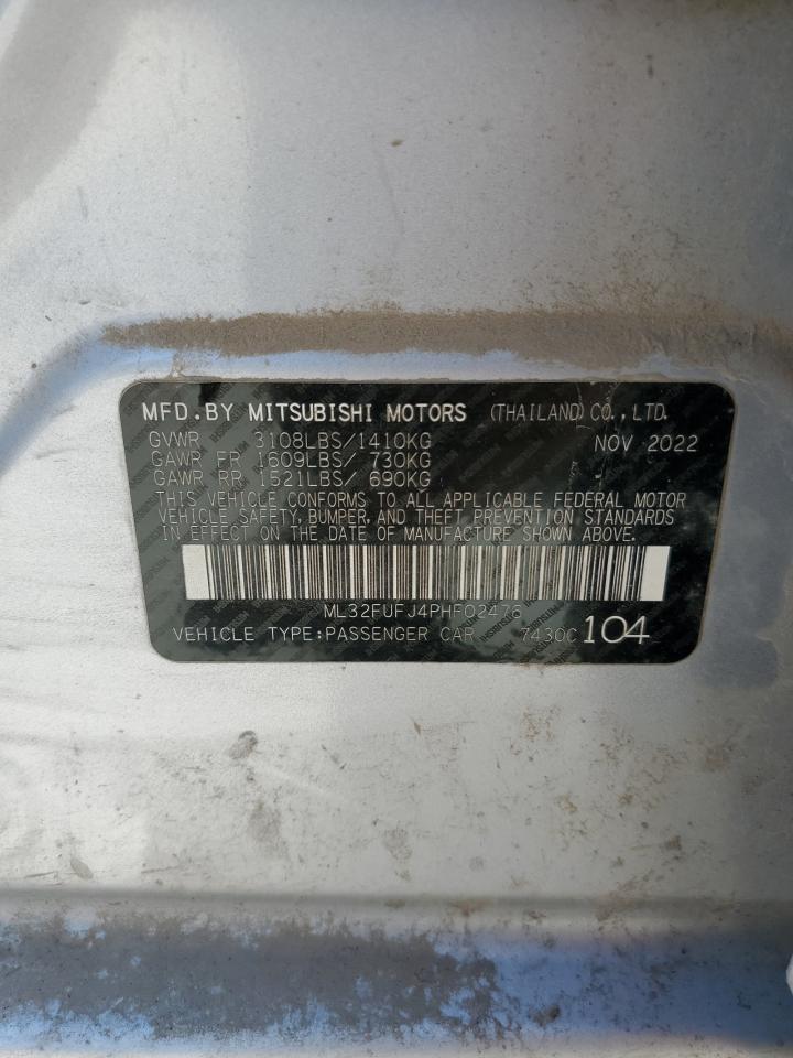 MITSUBISHI MIRAGE G4 ES